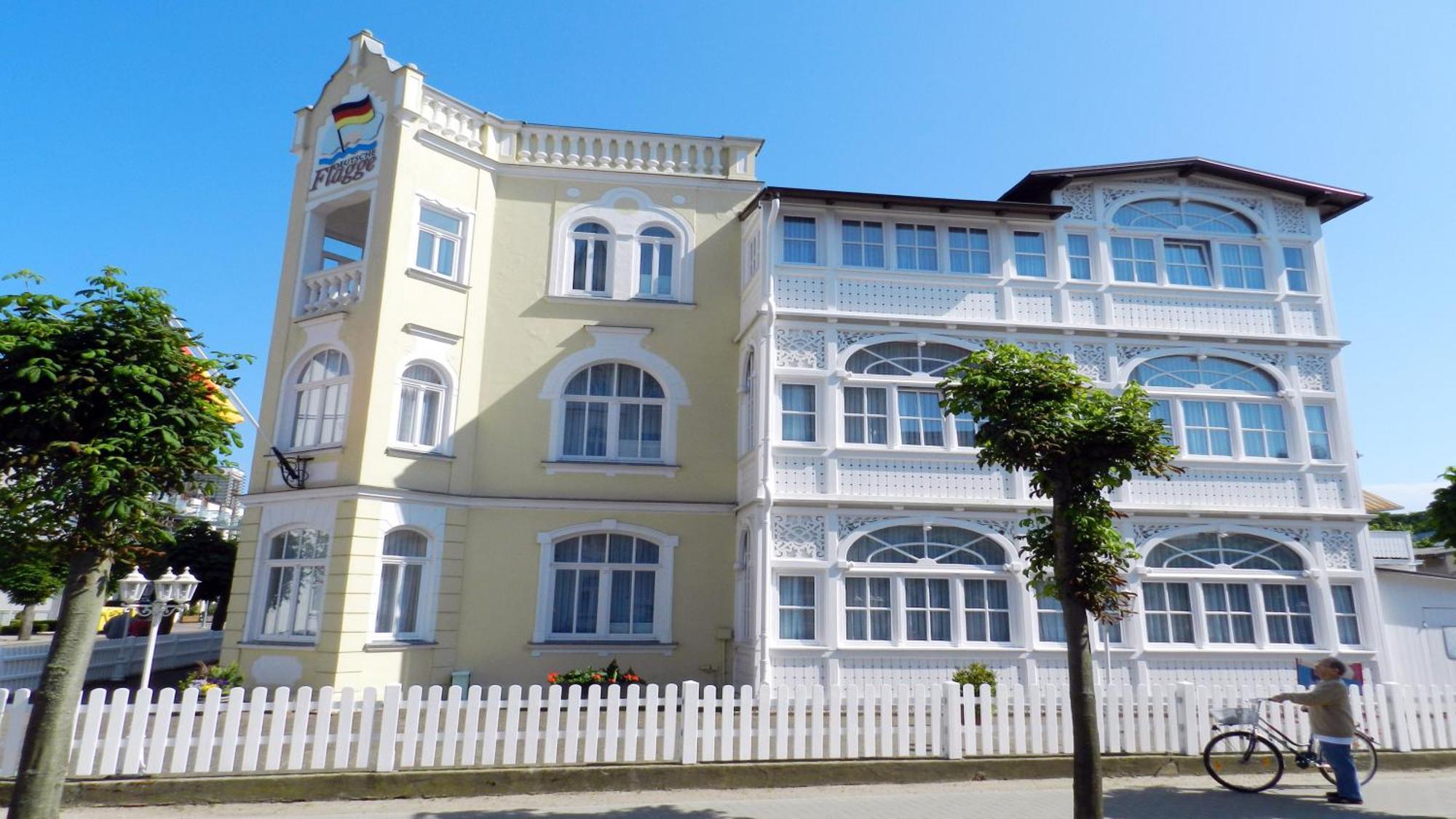 Hotel Deutsche Flagge Ostseebad Ostseebad Binz Exterior foto