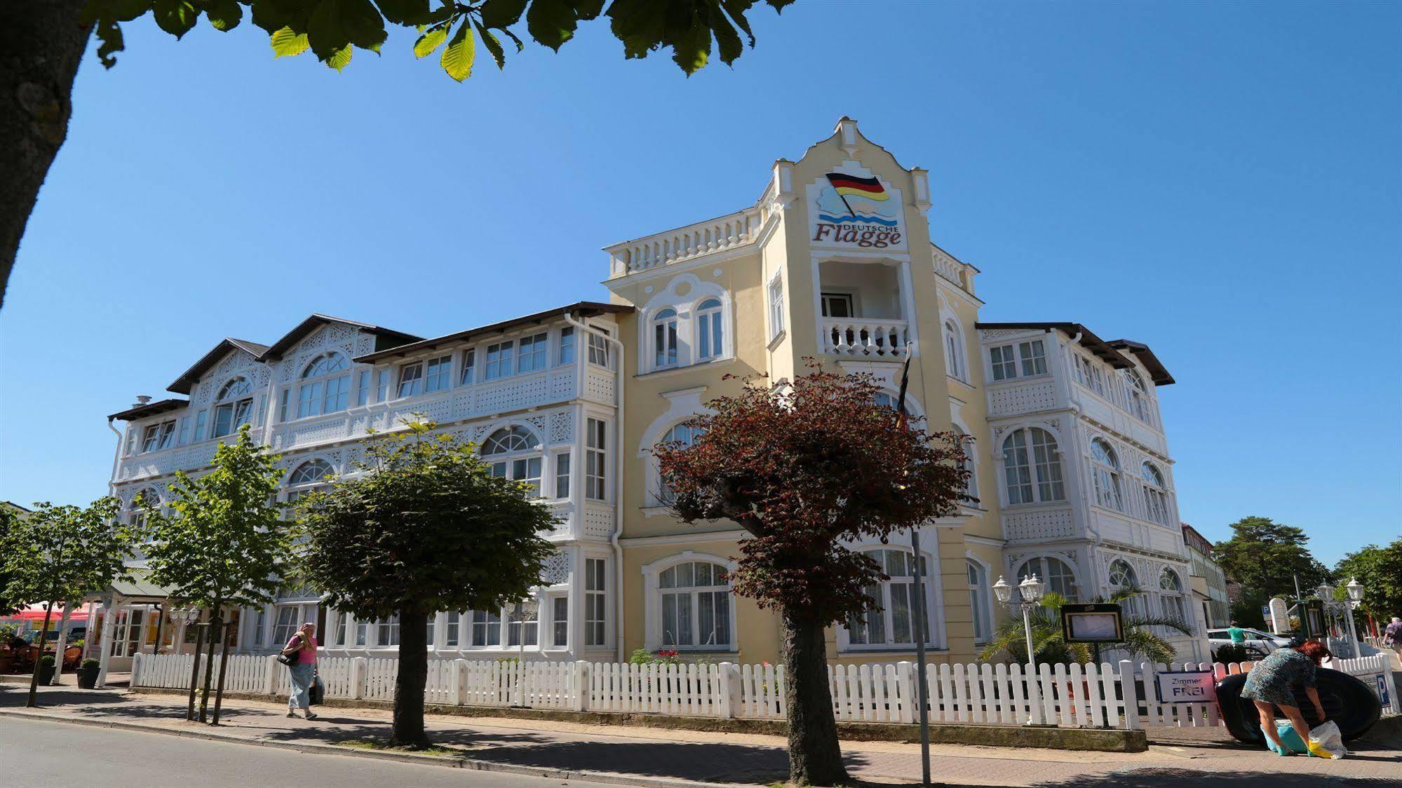Hotel Deutsche Flagge Ostseebad Ostseebad Binz Exterior foto
